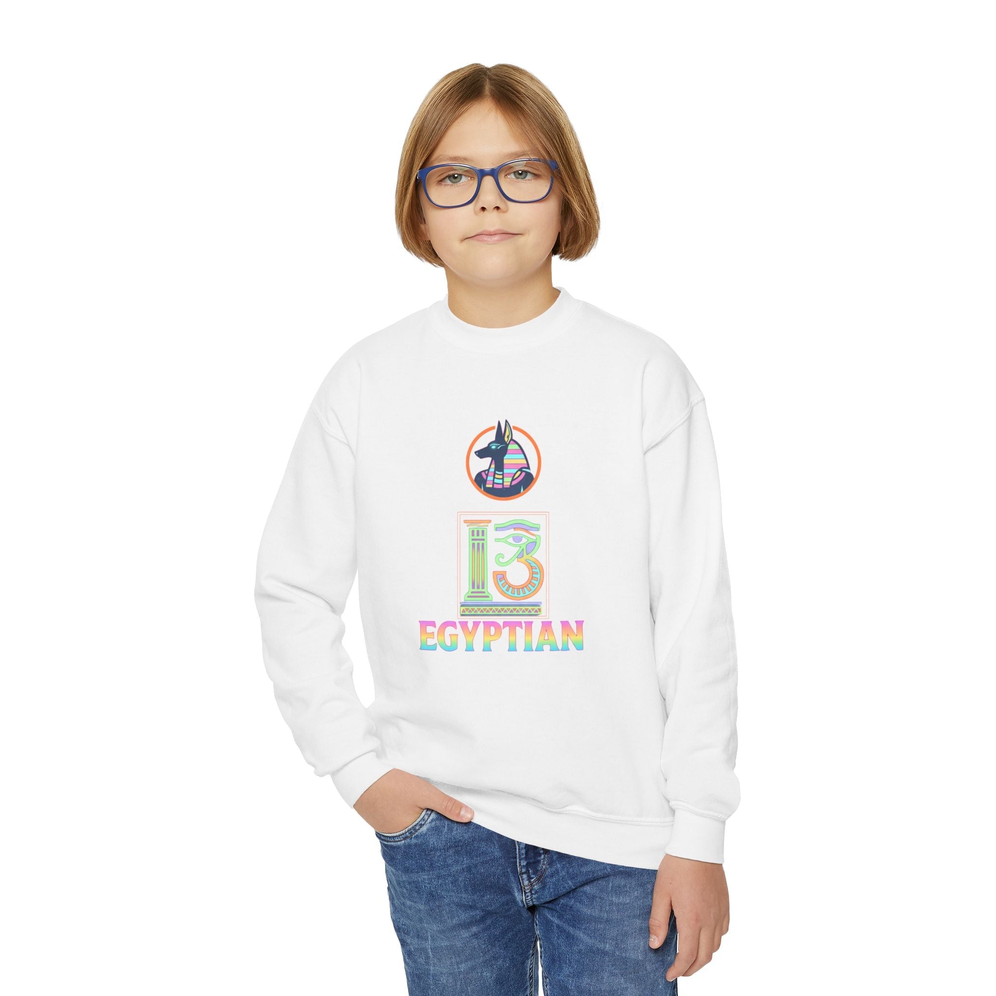 Youth Crewneck Sweatshirt Printify