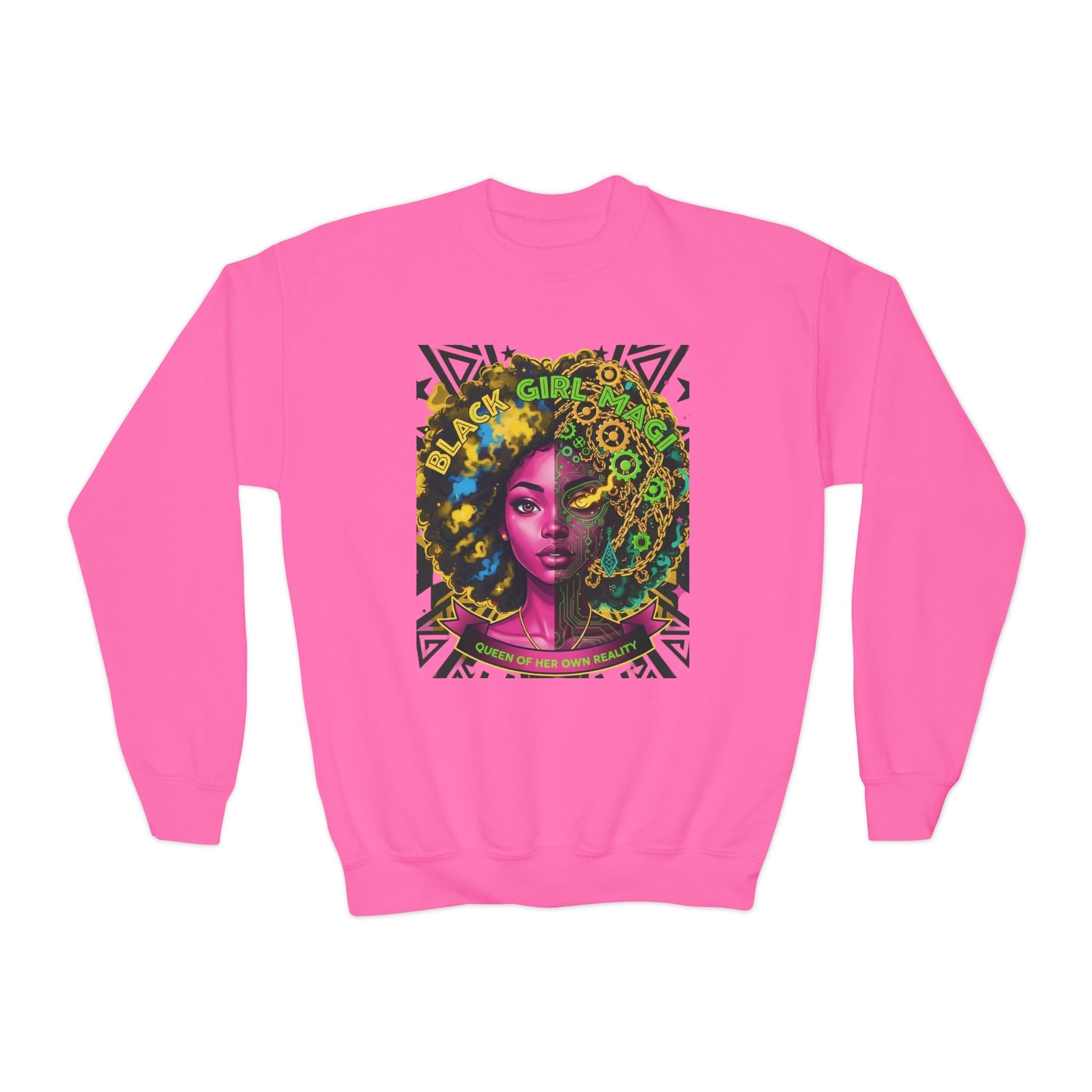 Youth Crewneck Sweatshirt Printify