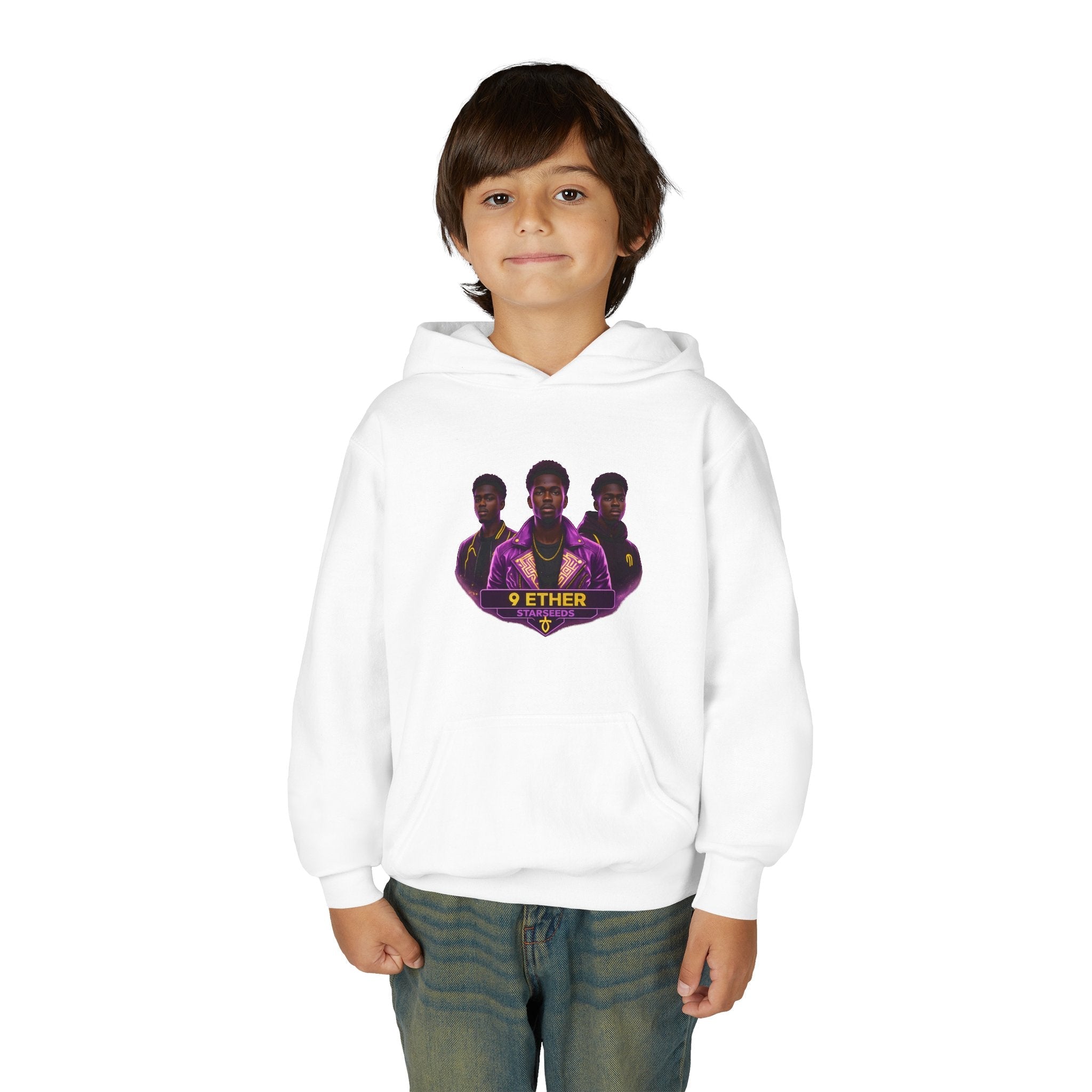 Youth Heavy Blend Hooded Sweatshirt Printify