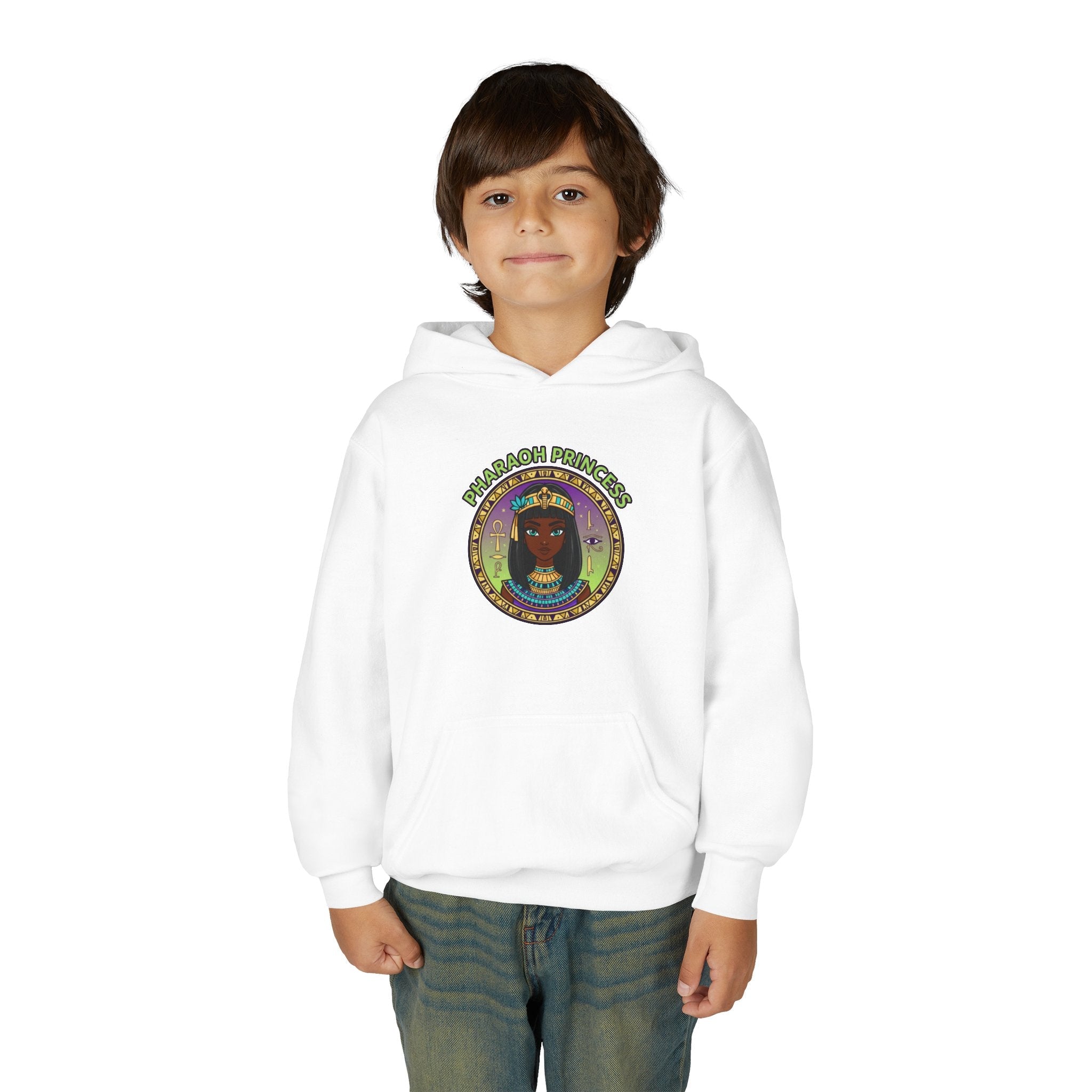 Youth Heavy Blend Hooded Sweatshirt Printify