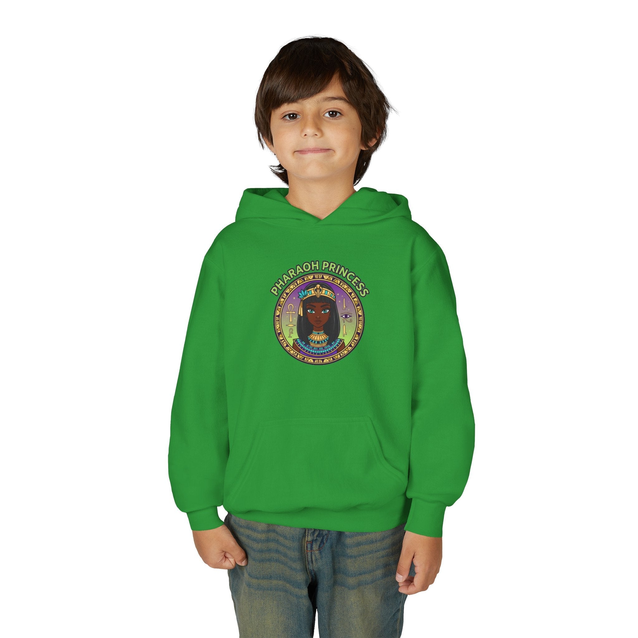 Youth Heavy Blend Hooded Sweatshirt Printify