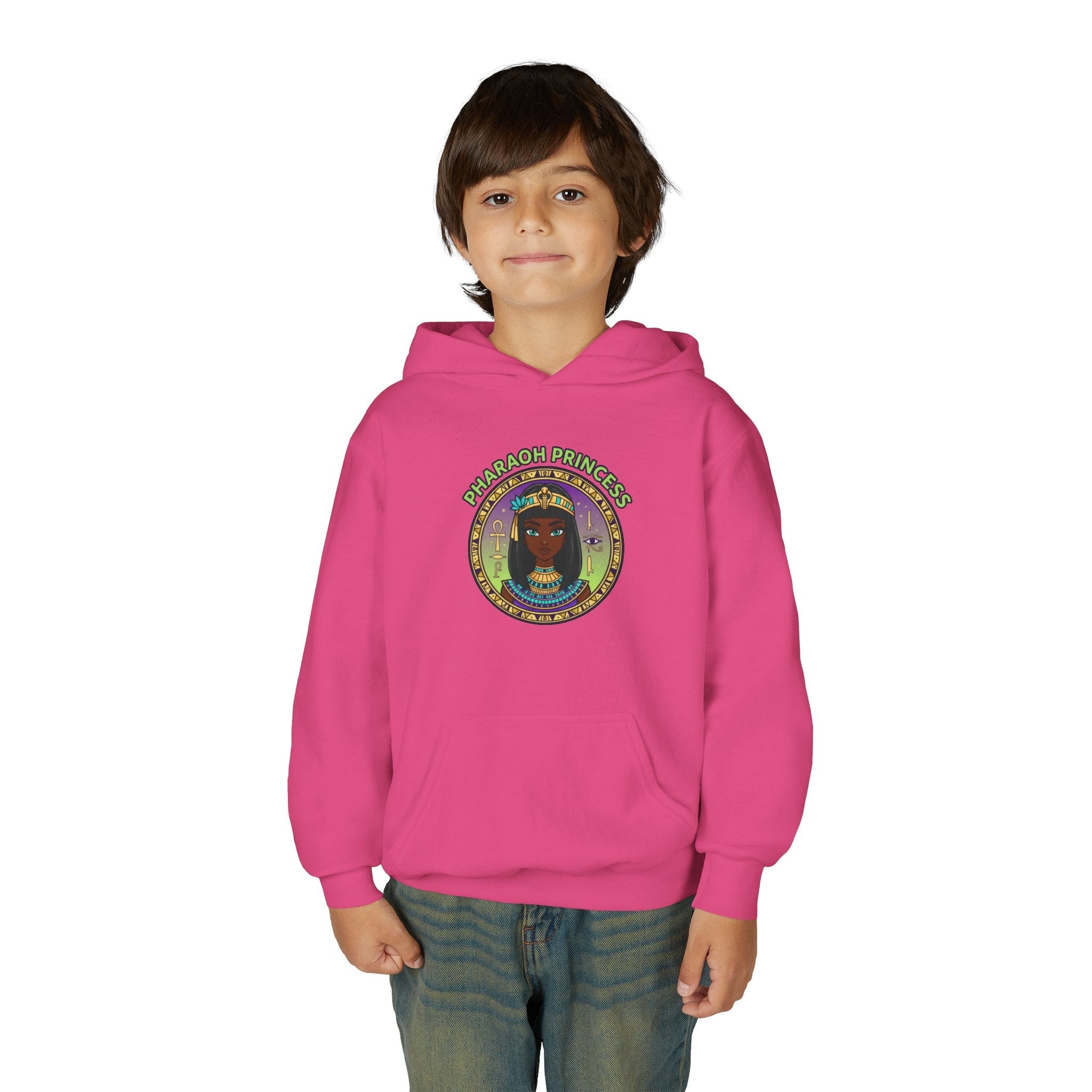 Youth Heavy Blend Hooded Sweatshirt Printify