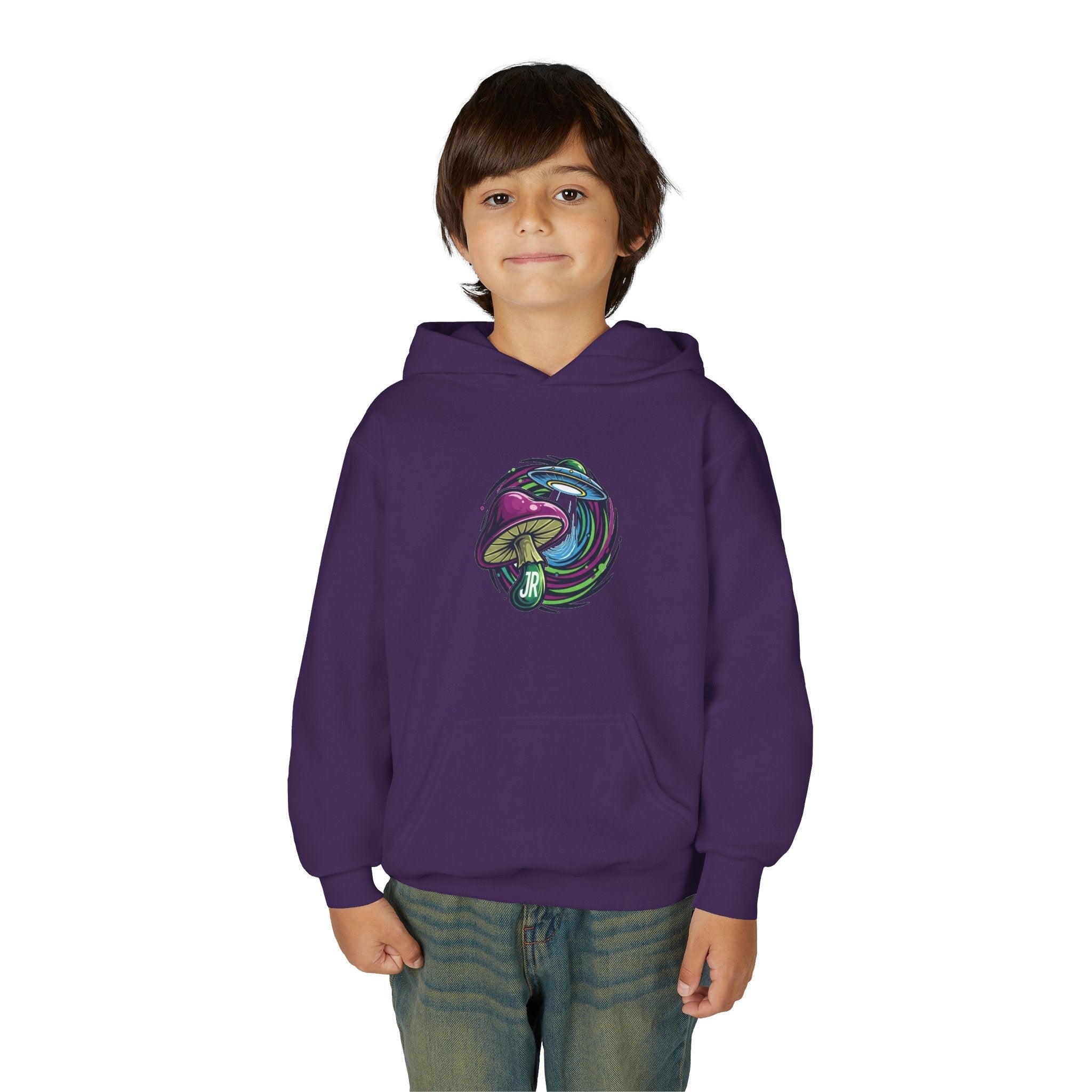 Youth Heavy Blend Hooded Sweatshirt Printify