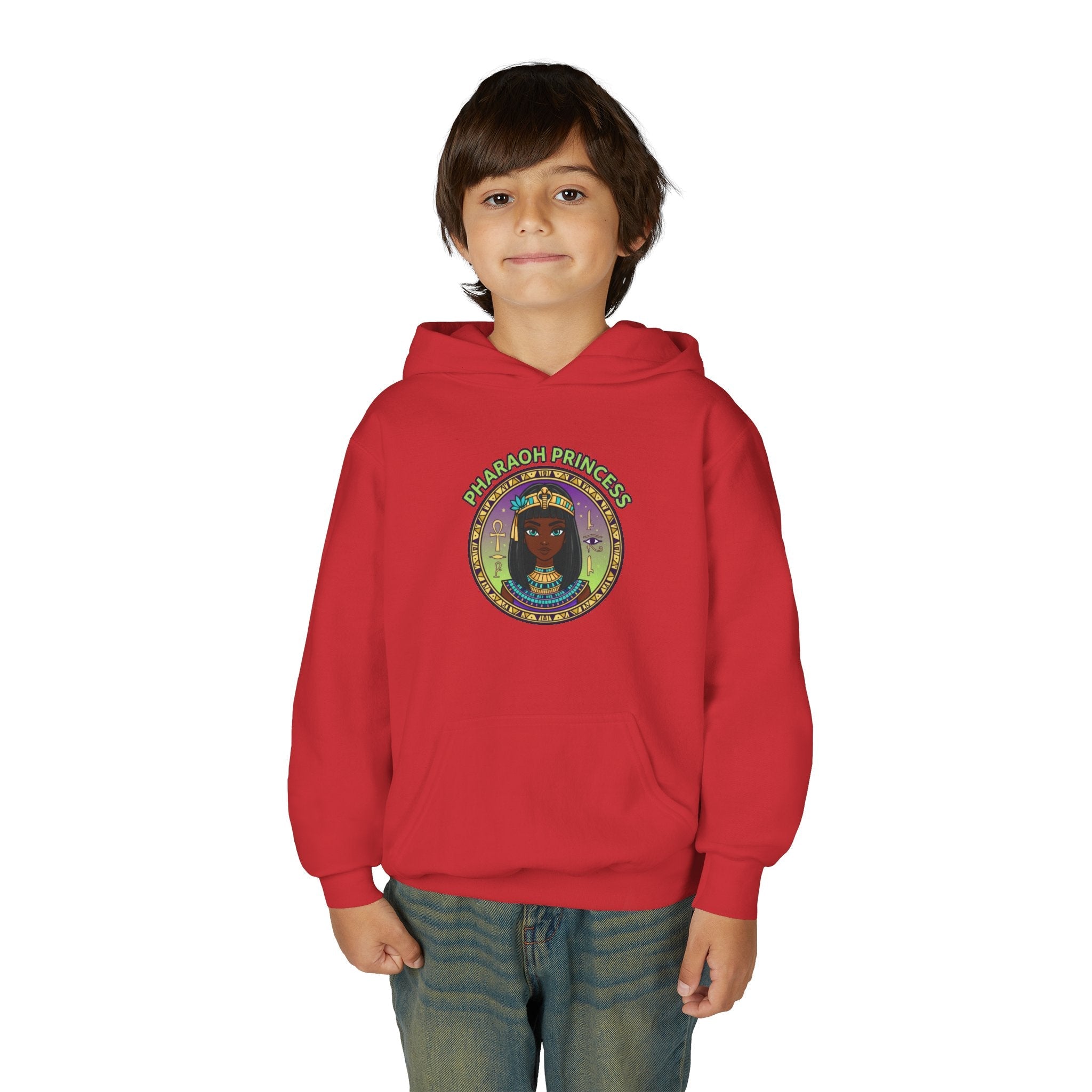 Youth Heavy Blend Hooded Sweatshirt Printify