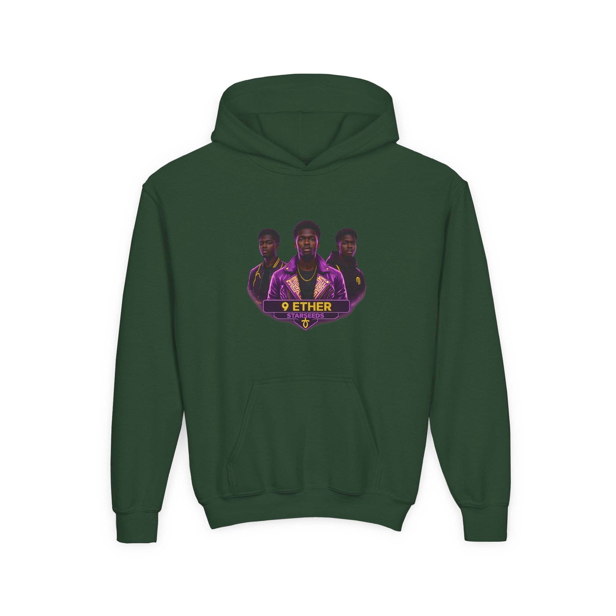 Youth Heavy Blend Hooded Sweatshirt Printify