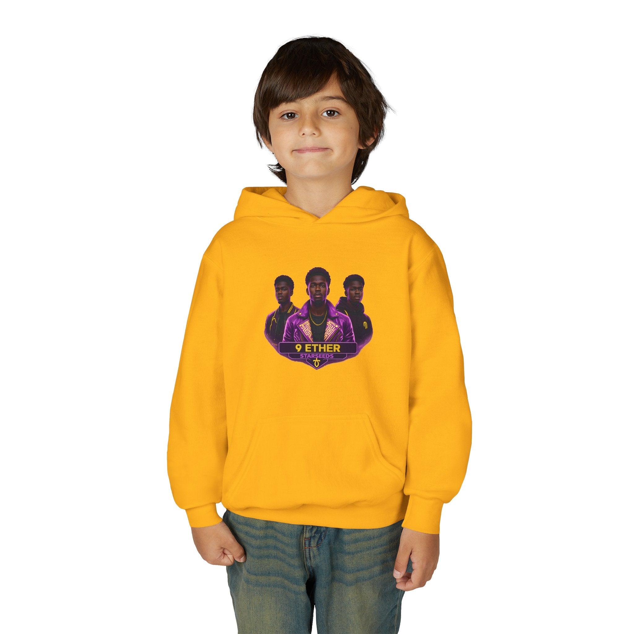 Youth Heavy Blend Hooded Sweatshirt Printify