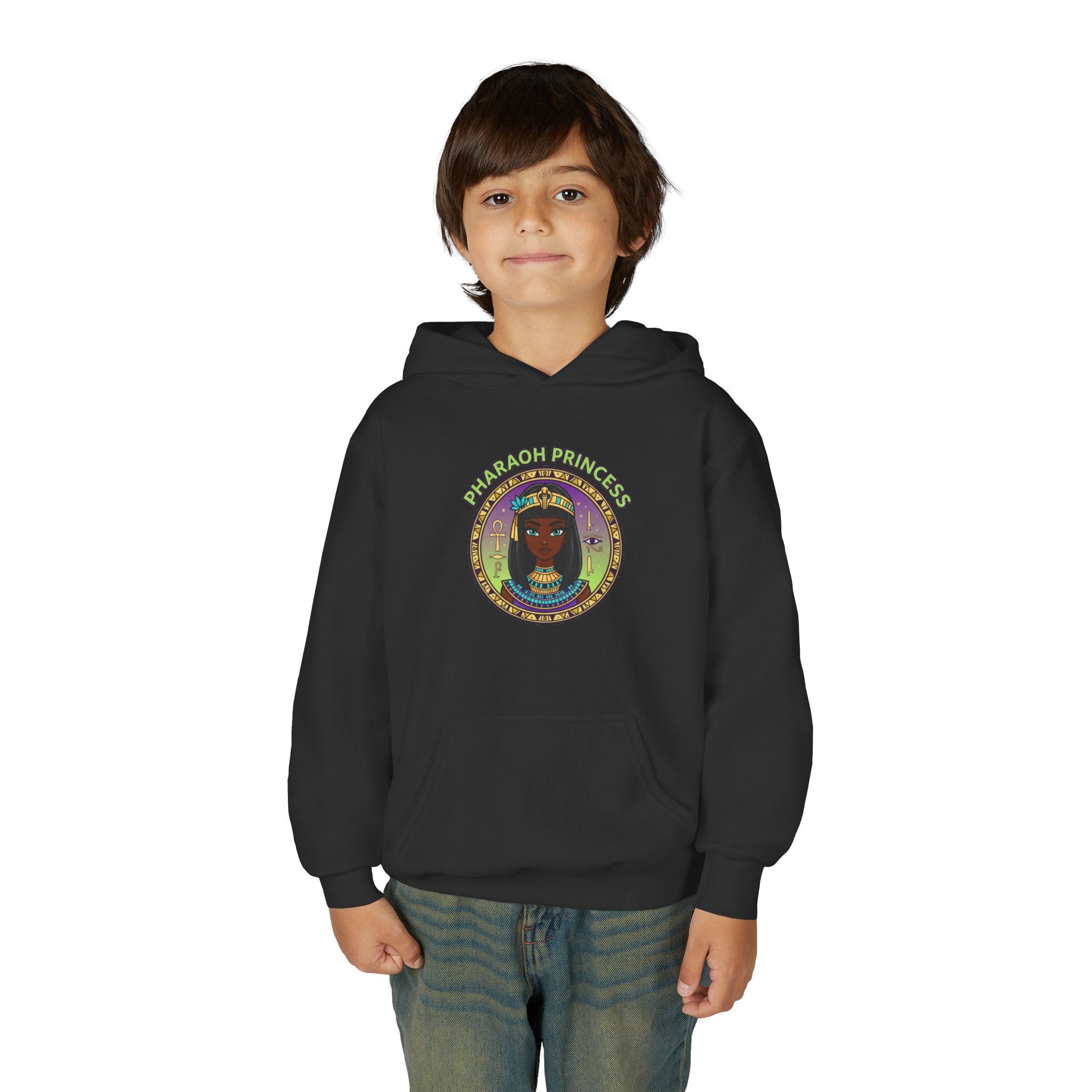 Youth Heavy Blend Hooded Sweatshirt Printify