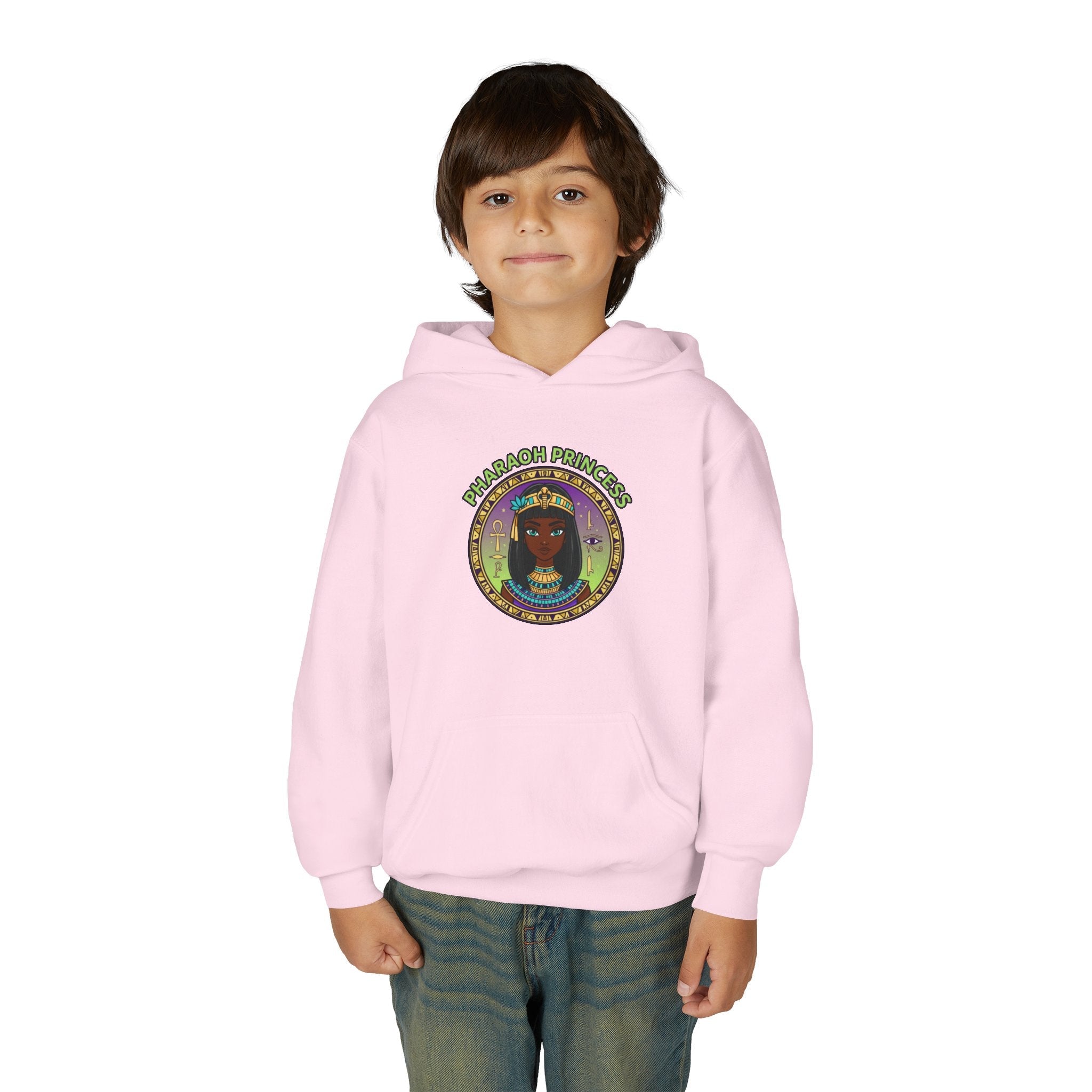 Youth Heavy Blend Hooded Sweatshirt Printify