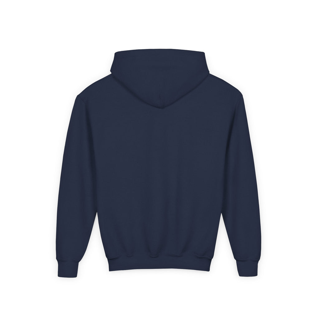 Youth Hooded Sweatshirt with Lifestyle Design - Cozy, Stylish, Fun Wear for Kids, Perfect for Casual Days, Gift Ideas, Streetwear Printify