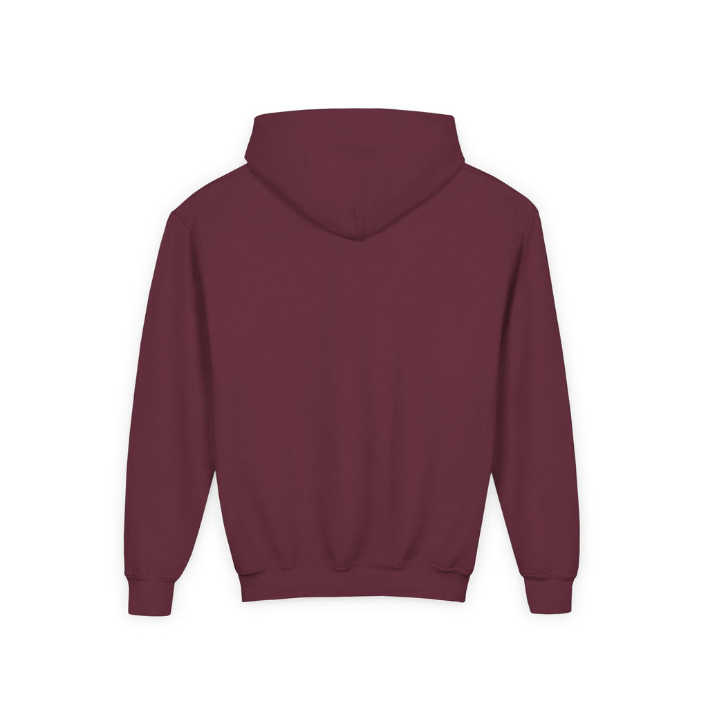 Youth Hoodie — «Gods of the Arcade» Retro Gamer Graphic Hooded Sweatshirt Printify