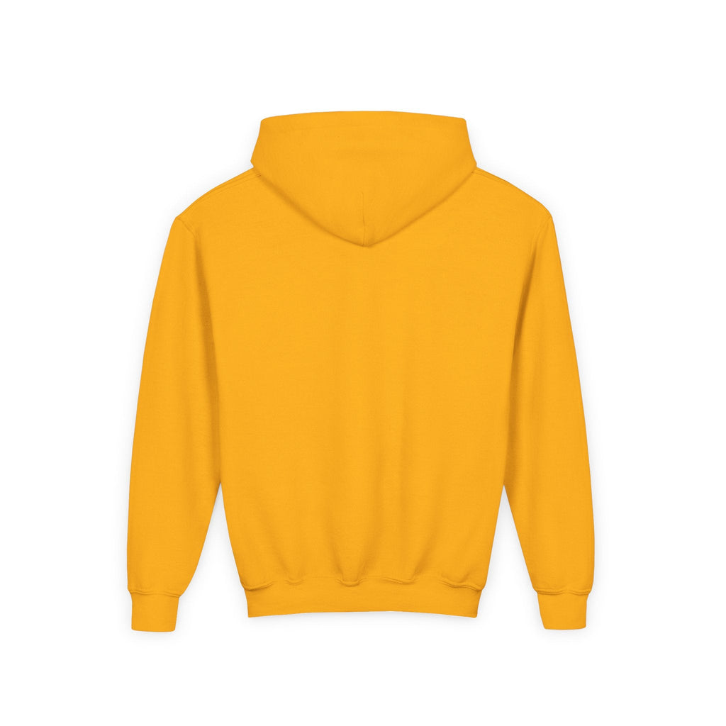 Youth Hoodie — «Gods of the Arcade» Retro Gamer Graphic Hooded Sweatshirt Printify