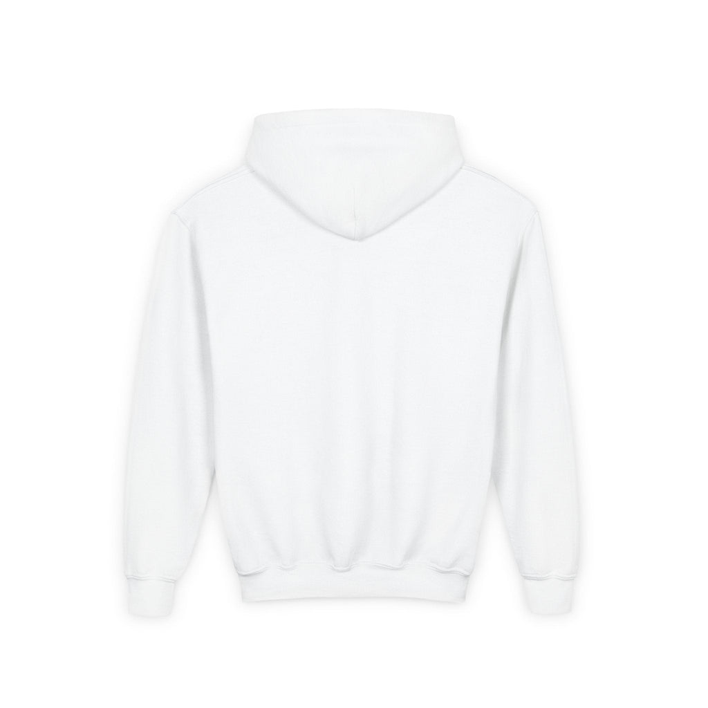 Youth Hoodie — «Gods of the Arcade» Retro Gamer Graphic Hooded Sweatshirt Printify