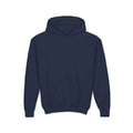 Youth Hoodie — "Play in the Shadows" Blue Fantasy Wolves Graphic Printify