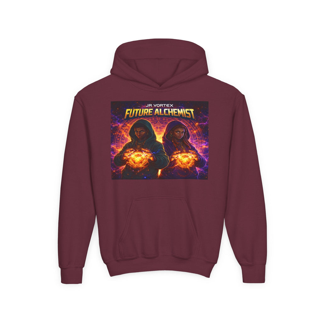 Youth Hoodie — Vortex Future Alchemist Graphic Printify