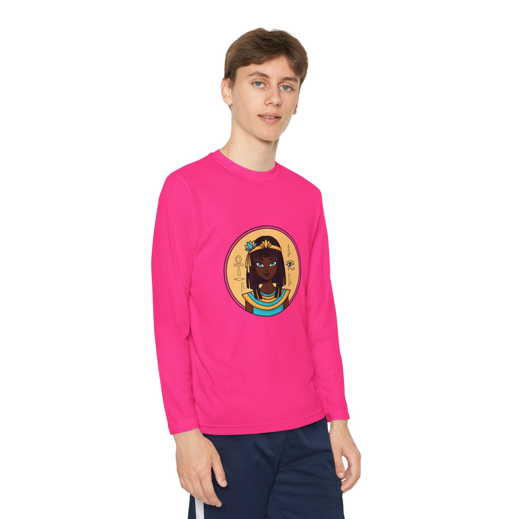 Youth Long Sleeve Competitor Tee Printify