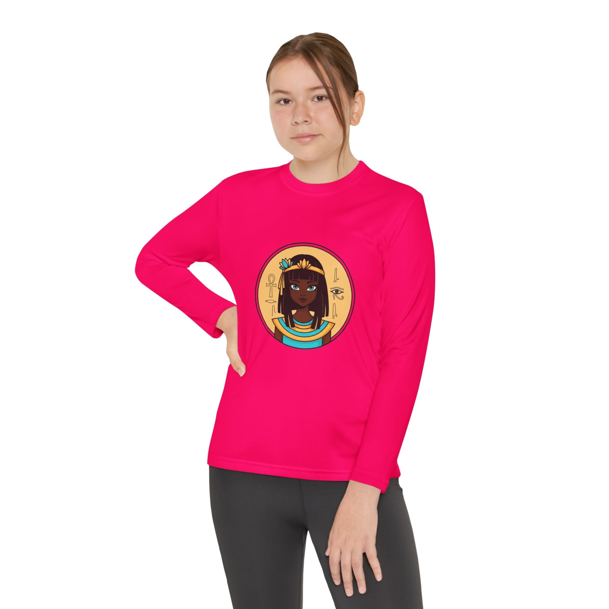 Youth Long Sleeve Competitor Tee Printify
