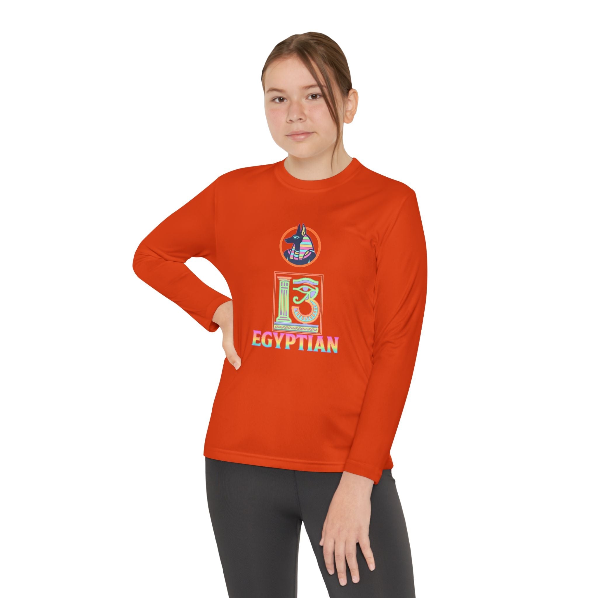 Youth Long Sleeve Competitor Tee Printify