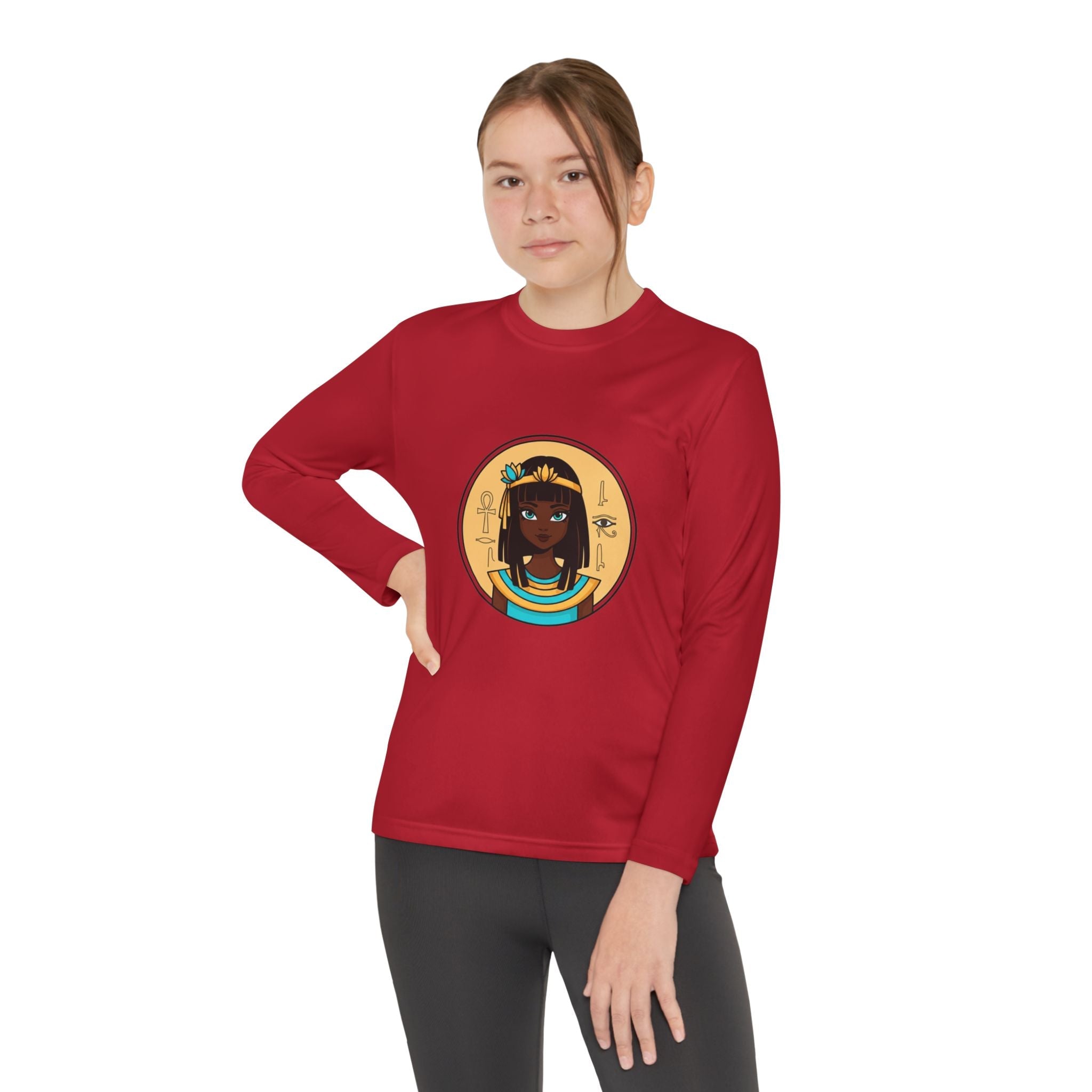 Youth Long Sleeve Competitor Tee Printify