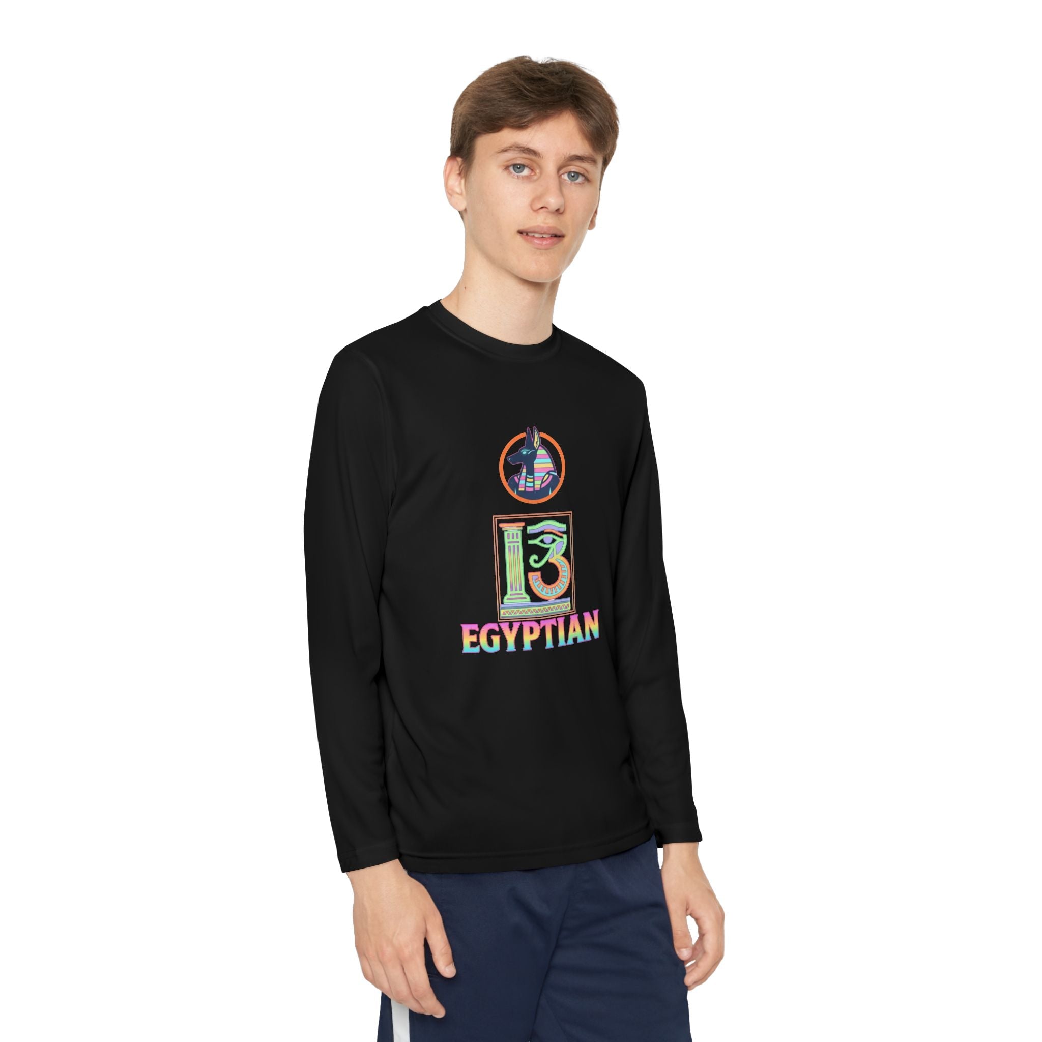 Youth Long Sleeve Competitor Tee Printify