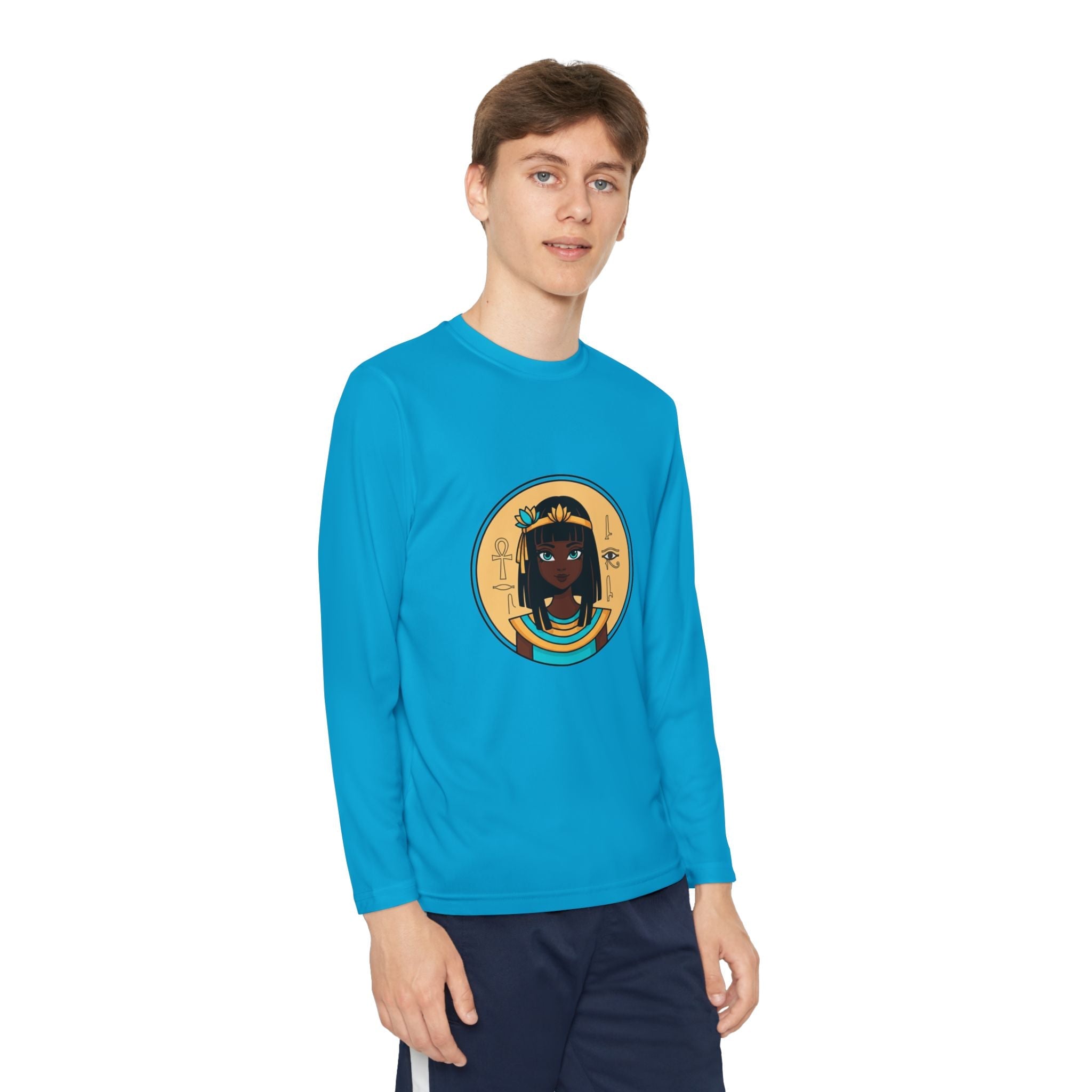 Youth Long Sleeve Competitor Tee Printify
