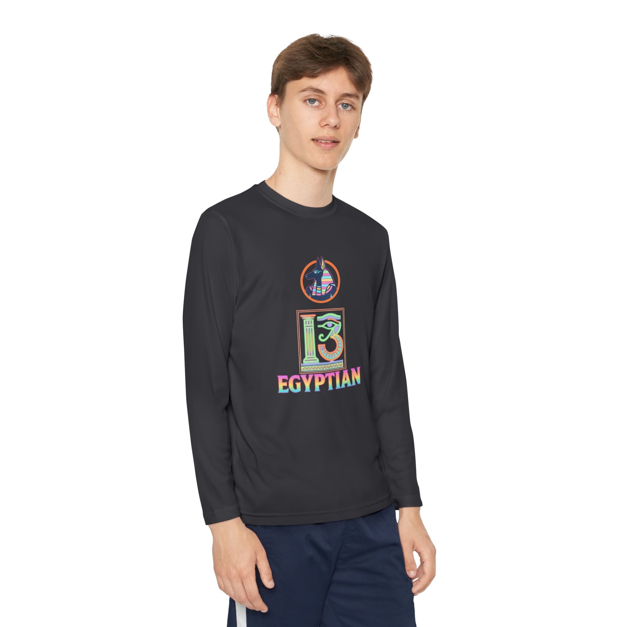 Youth Long Sleeve Competitor Tee Printify