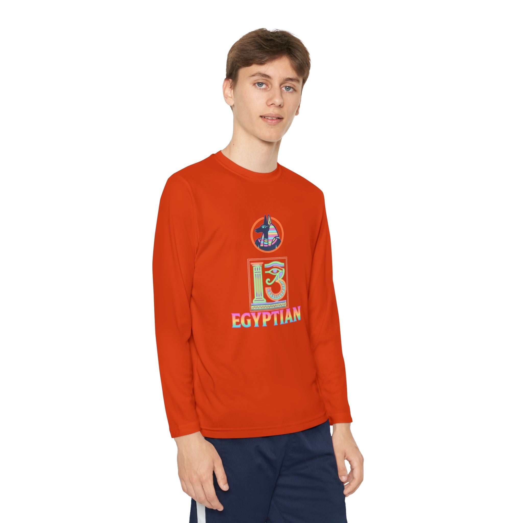 Youth Long Sleeve Competitor Tee Printify