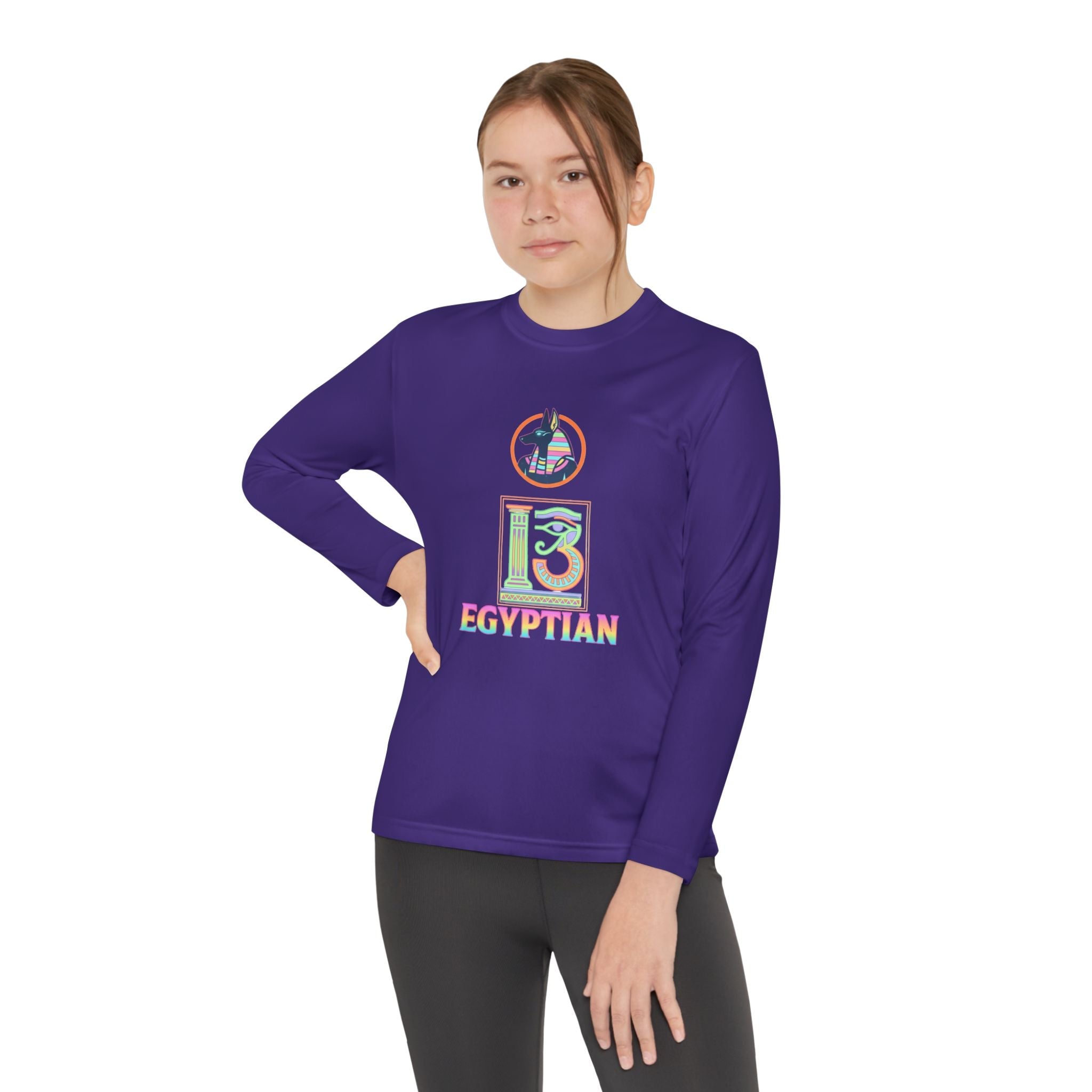 Youth Long Sleeve Competitor Tee Printify