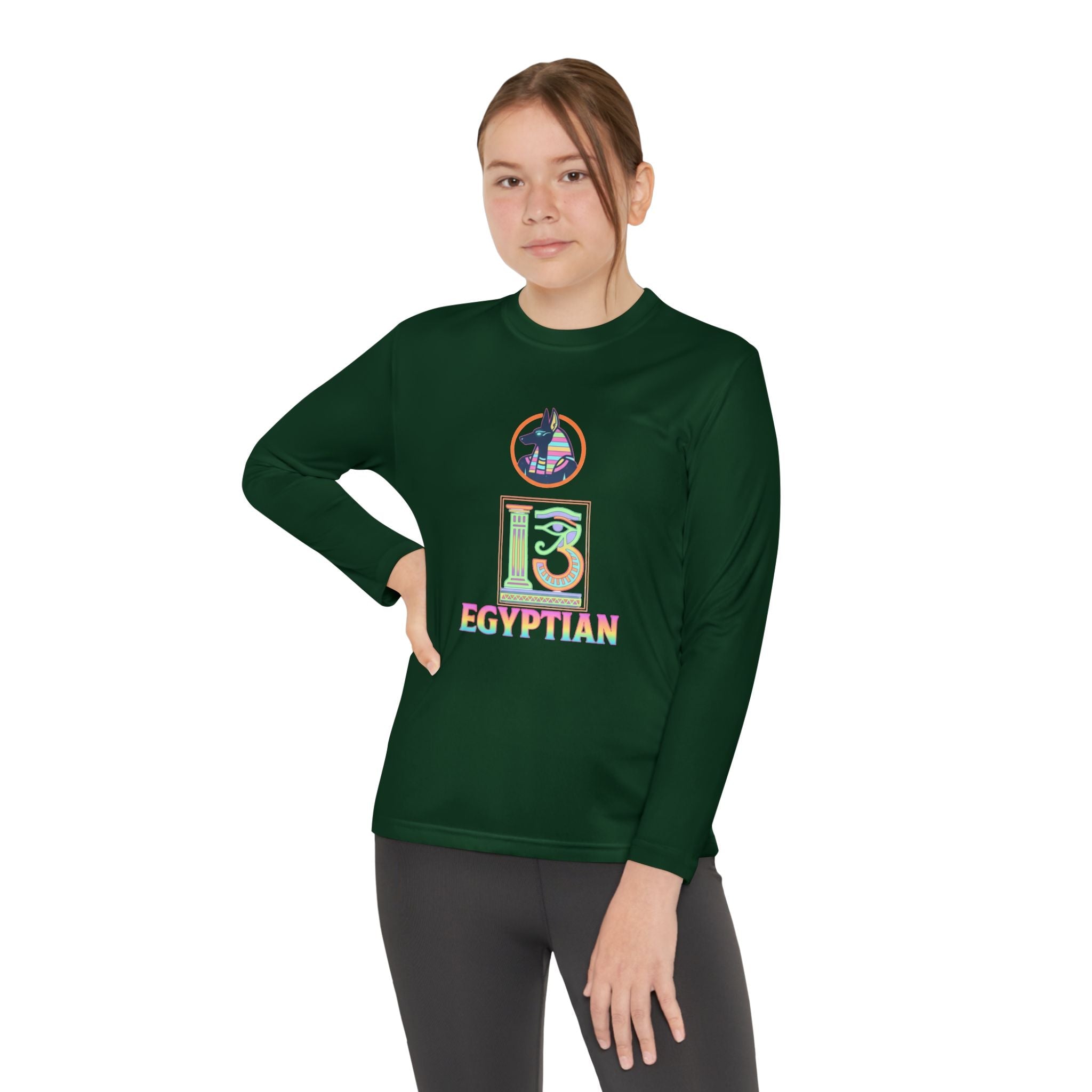 Youth Long Sleeve Competitor Tee Printify