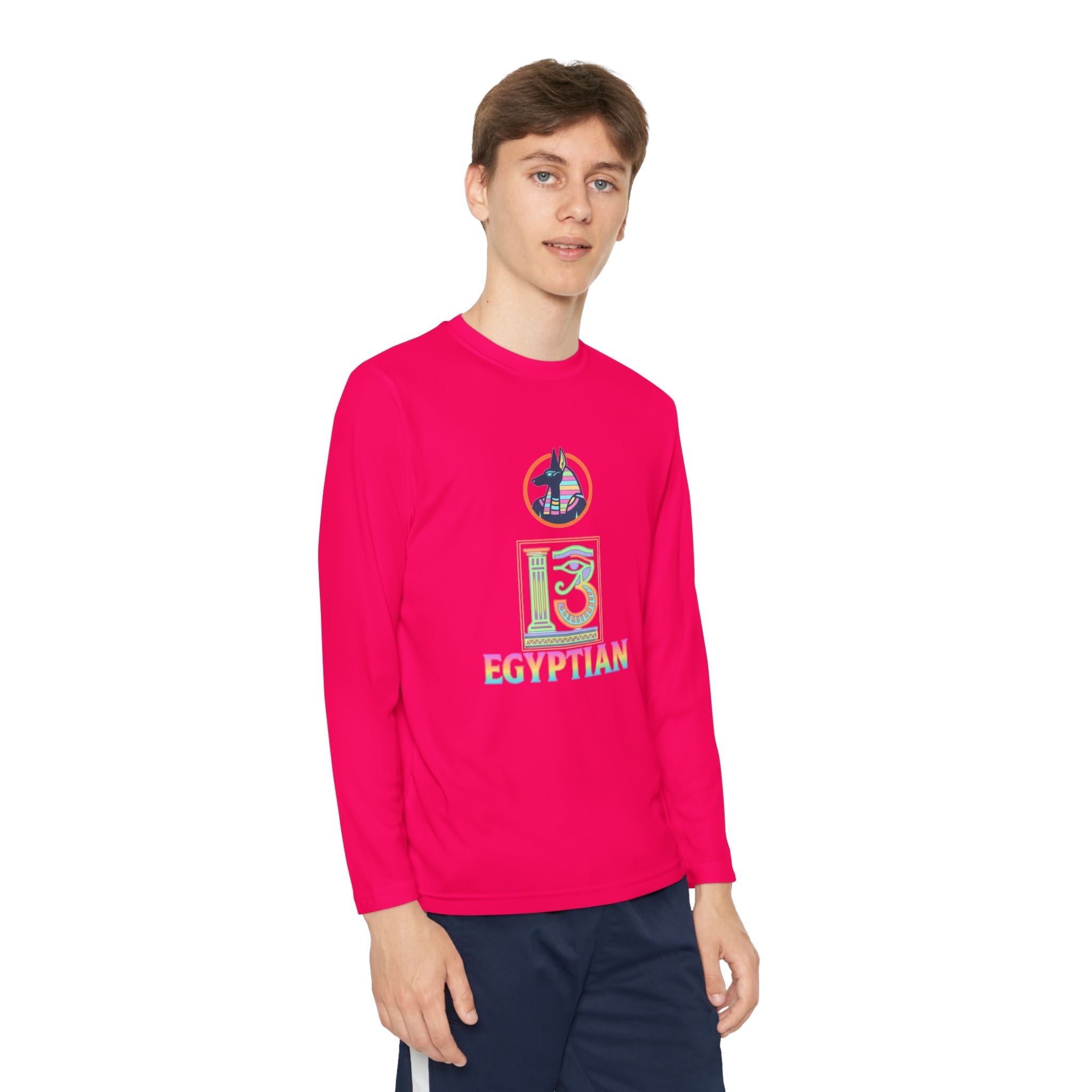 Youth Long Sleeve Competitor Tee Printify