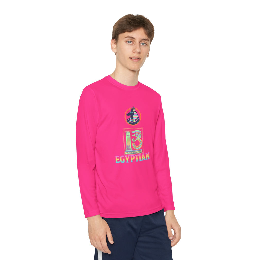 Youth Long Sleeve Competitor Tee Printify