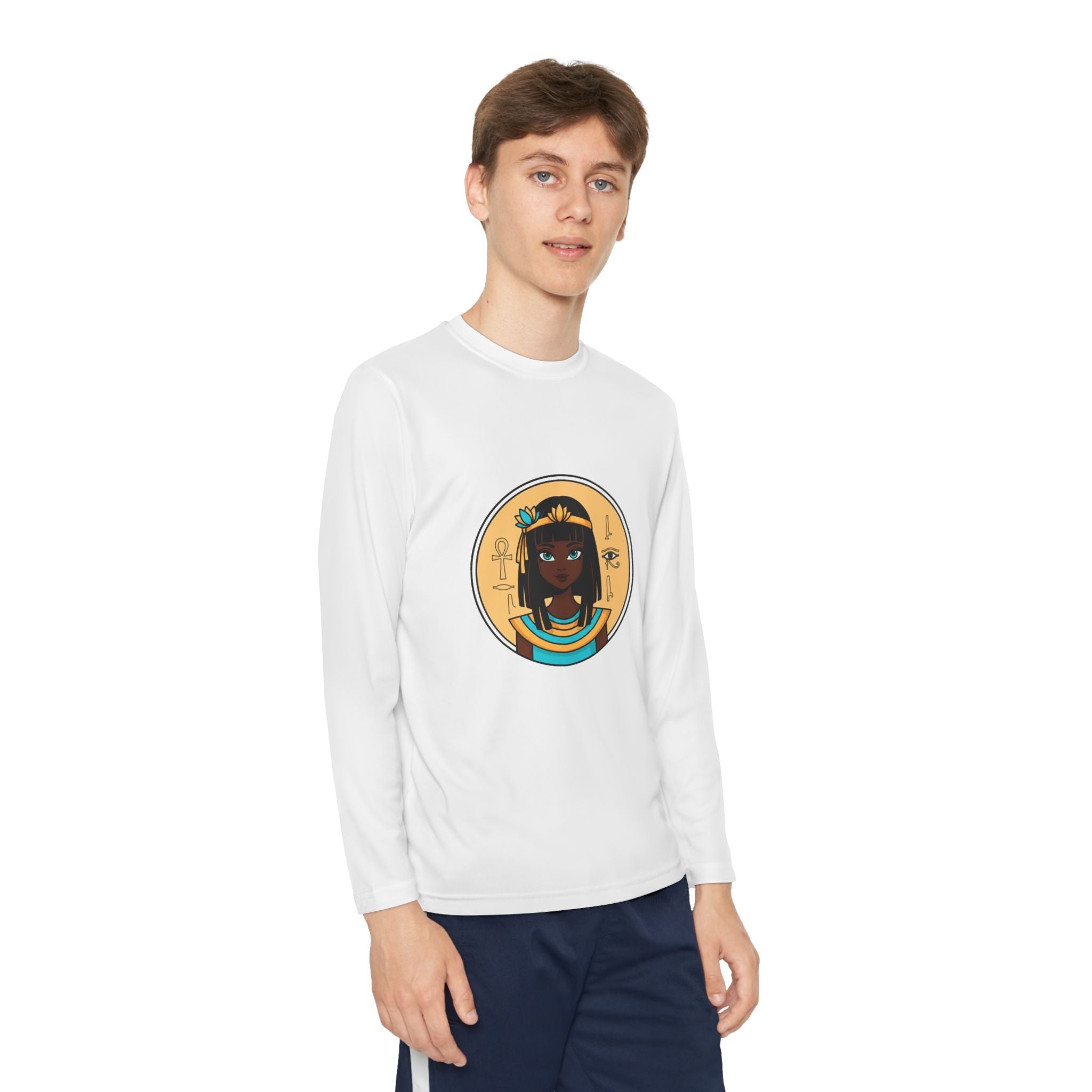 Youth Long Sleeve Competitor Tee Printify