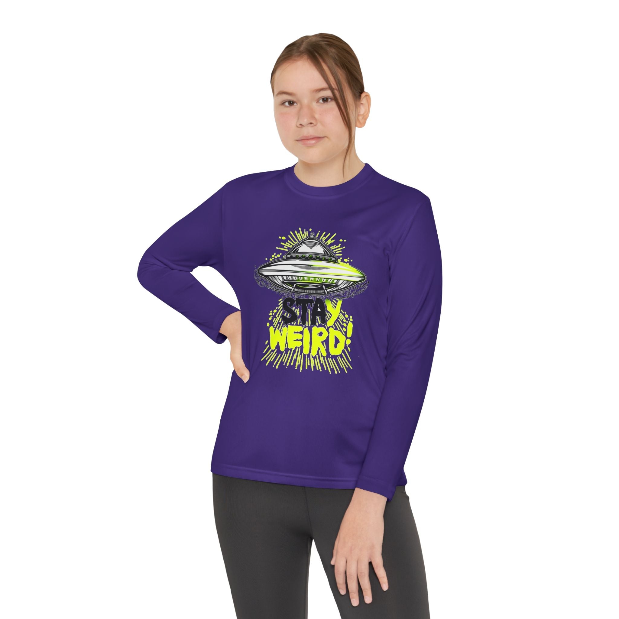 Youth Long Sleeve Competitor Tee Printify