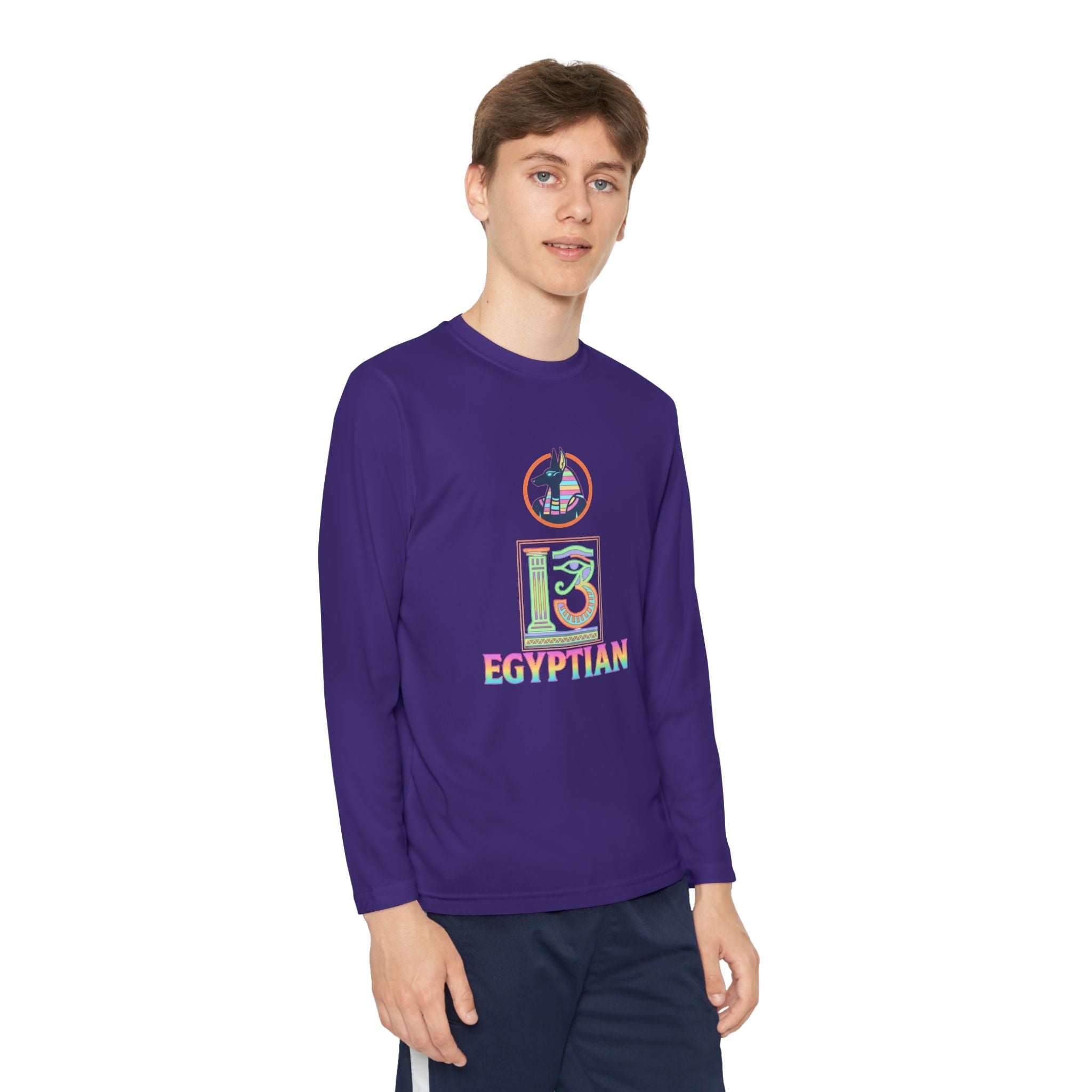 Youth Long Sleeve Competitor Tee Printify