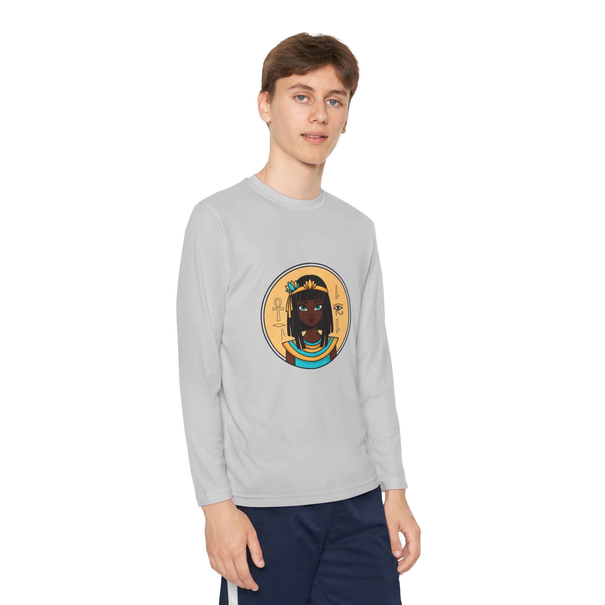 Youth Long Sleeve Competitor Tee Printify