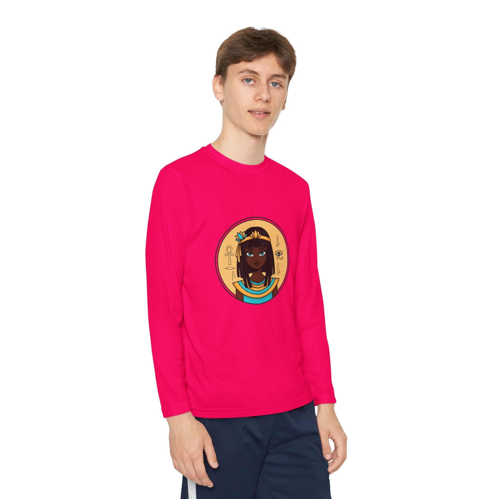 Youth Long Sleeve Competitor Tee Printify