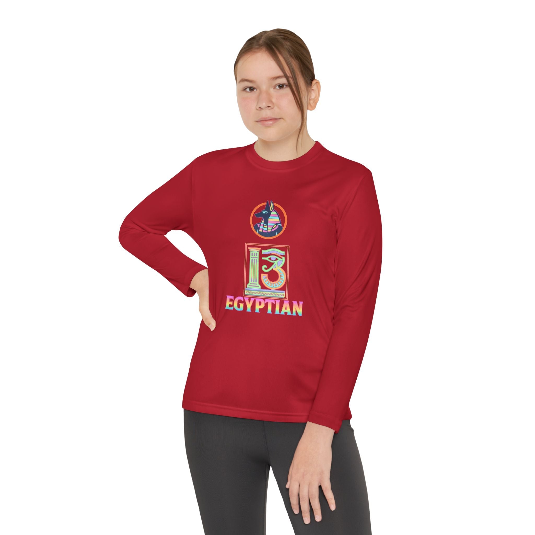 Youth Long Sleeve Competitor Tee Printify