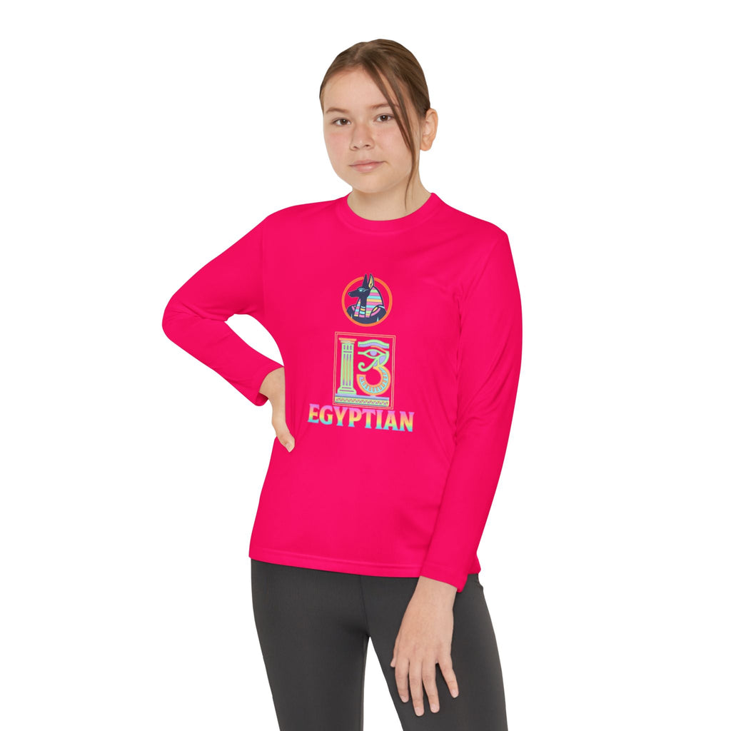 Youth Long Sleeve Competitor Tee Printify