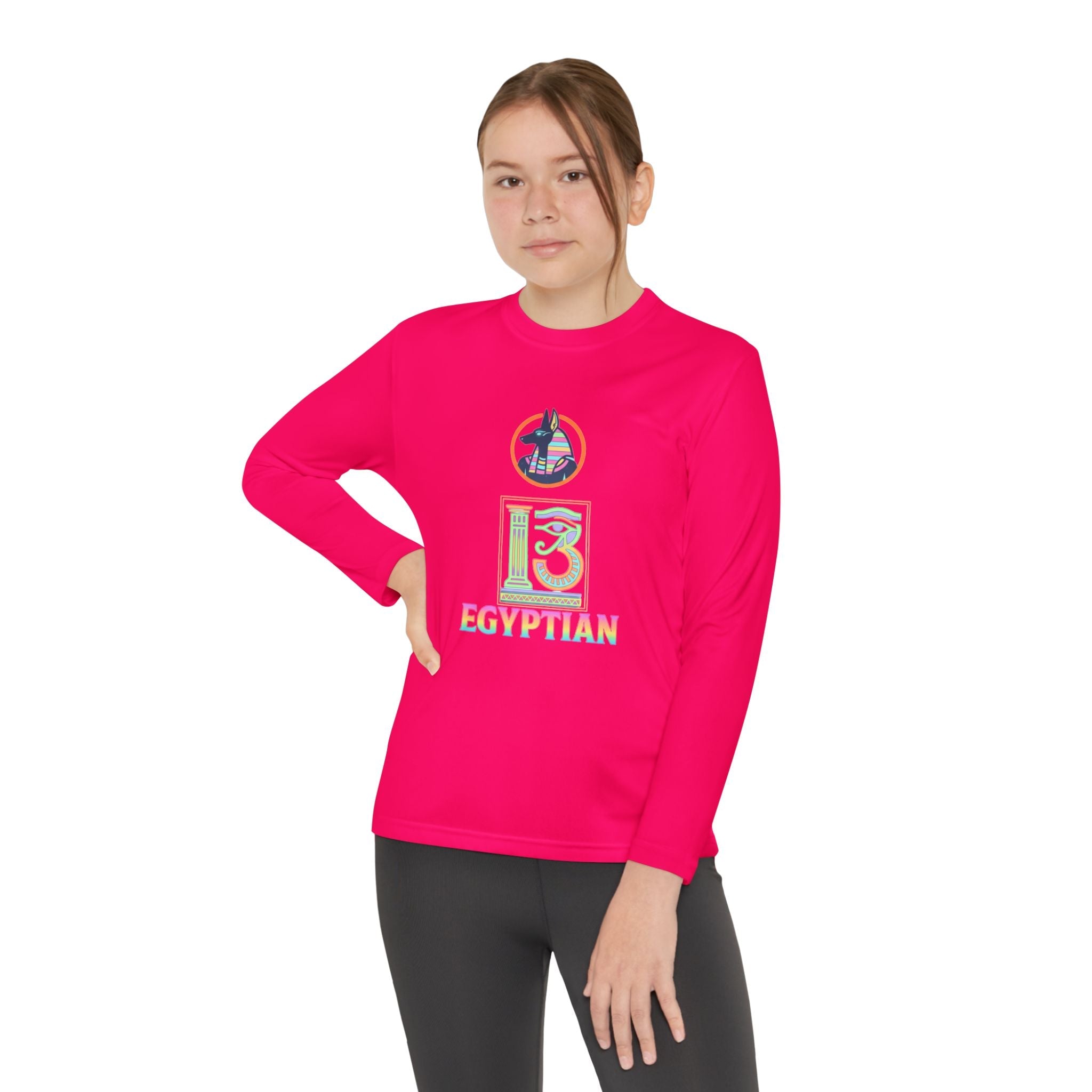Youth Long Sleeve Competitor Tee Printify