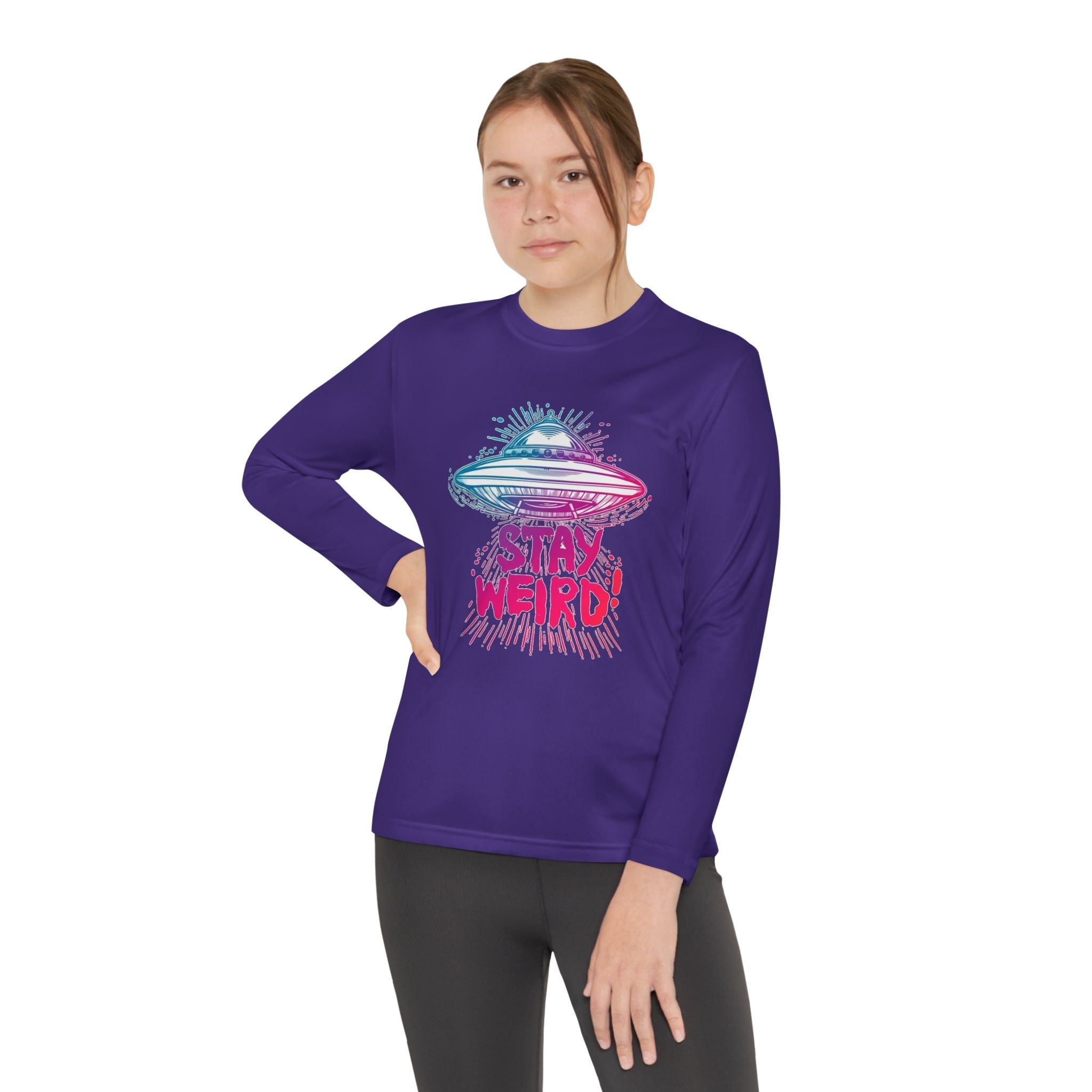 Youth Long Sleeve Competitor Tee Printify